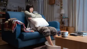 Happiness Comes from Eating, Sleeping and Waiting Poster
