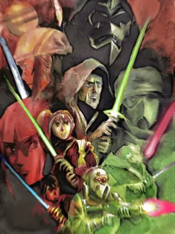 Poster к сериалу "Star Wars: Visions Presents - The Ninth Jedi" #1304744
