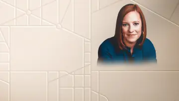 Backdrop for the TV series "The Briefing with Jen Psaki" #1445107