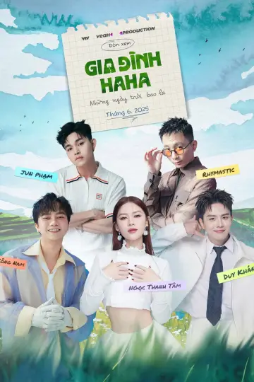Poster for the TV series "Haha Family" #1778915