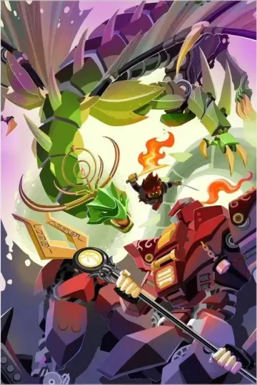 Poster for the TV series "LEGO Ninjago: Legends" #1487503