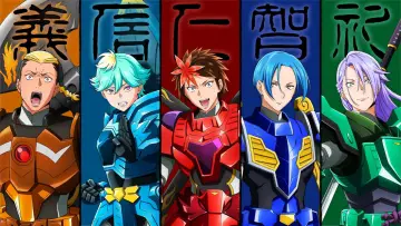 Backdrop for the TV series "Yoroi-Shinden Samurai Troopers" #1225405