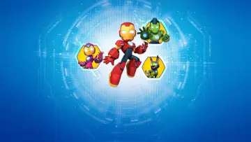 Backdrop for the TV series "Meet Iron Man and His Awesome Friends" #1480874