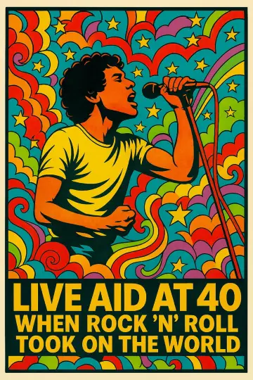 Poster for the TV series "Live Aid at 40: When Rock ’n’ Roll Took on the World" #1605395