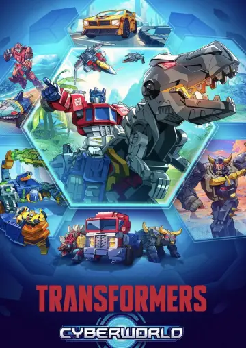 Poster for the TV series "Transformers: CYBERWORLD" #1393975
