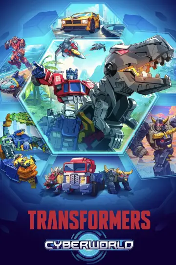 Poster for the TV series "Transformers: CYBERWORLD" #1393977