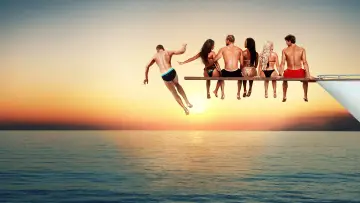 Backdrop for the TV series "Love Overboard" #1556001