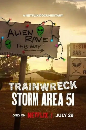 Poster for the TV series "Trainwreck: Storm Area 51" #1438280