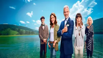 Backdrop for the TV series "Aguas de Oro" #1660462
