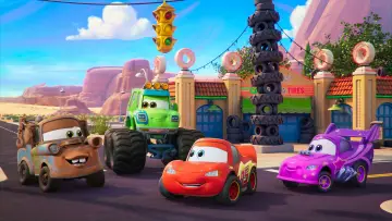Backdrop for the TV series "Cars: Lightning Racers" #1507279