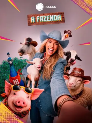 Poster for the TV series "A Fazenda" #1654319
