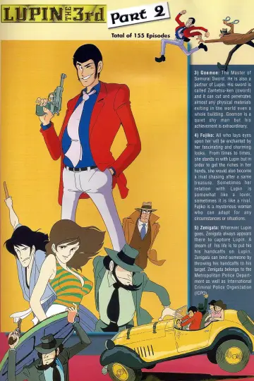 Poster for the TV series "Lupin the 3rd" #1675698
