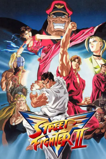 Poster for the TV series "Street Fighter II: V" #1608001