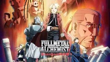 Backdrop к сериалу "Fullmetal Alchemist: Brotherhood" #1282086