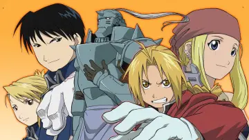 Backdrop к сериалу "Fullmetal Alchemist: Brotherhood" #1282103
