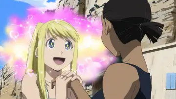 Backdrop к сериалу "Fullmetal Alchemist: Brotherhood" #1282116