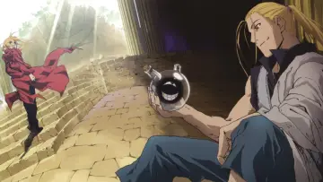 Backdrop к сериалу "Fullmetal Alchemist: Brotherhood" #1282128
