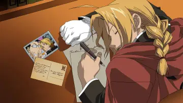 Backdrop к сериалу "Fullmetal Alchemist: Brotherhood" #1282137