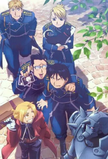 Poster for the TV series "Fullmetal Alchemist: Brotherhood" #1282205