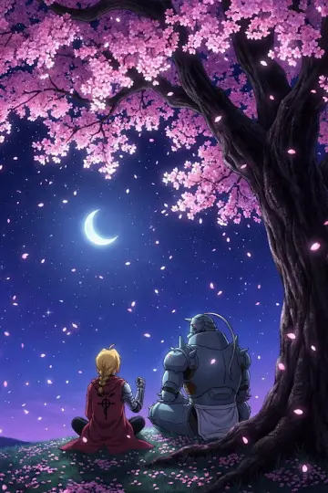 Poster for the TV series "Fullmetal Alchemist: Brotherhood" #1282231