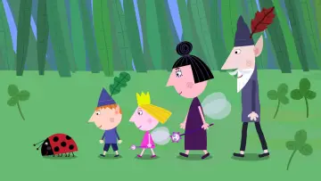 Backdrop for the TV series "Ben & Holly
