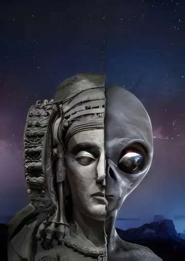 Poster к сериалу "Ancient Aliens" #1300465