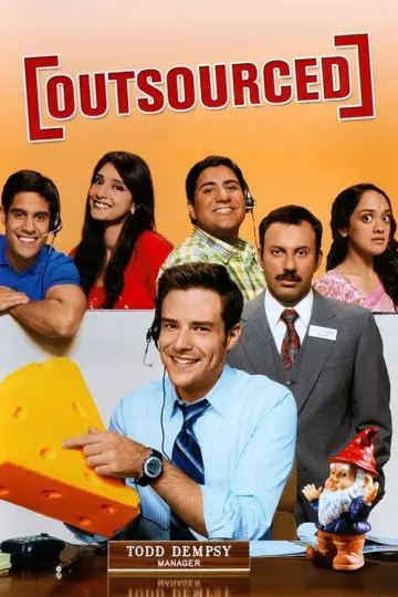 Poster for the TV series "Outsourced" #1664689