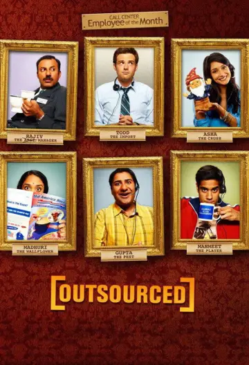 Poster for the TV series "Outsourced" #1664690