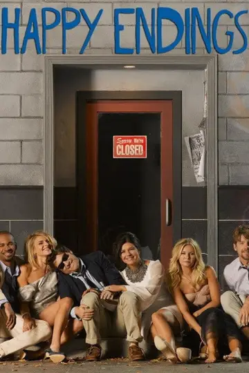 Poster к сериалу "Happy Endings" #1368618
