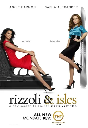 Poster к сериалу "Rizzoli & Isles" #1297246
