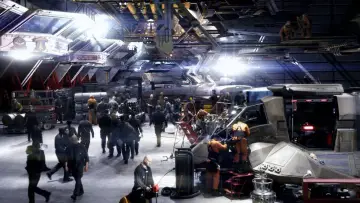 Backdrop for the TV series "Battlestar Galactica: Blood & Chrome" #1469913