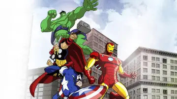 Backdrop for the TV series "The Avengers: Earth