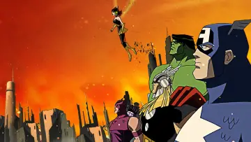Backdrop for the TV series "The Avengers: Earth
