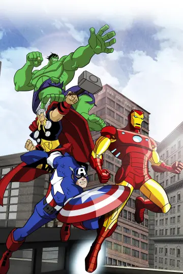 Poster for the TV series "The Avengers: Earth