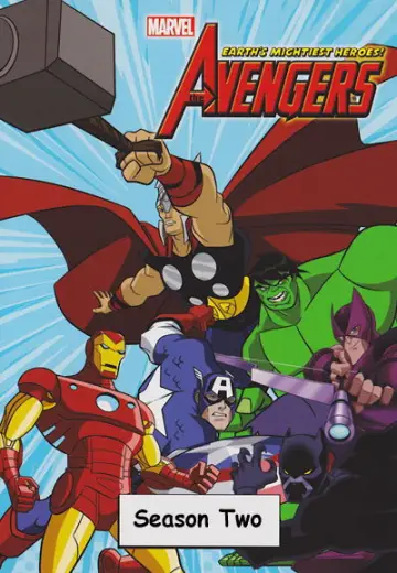 Poster for the TV series "The Avengers: Earth