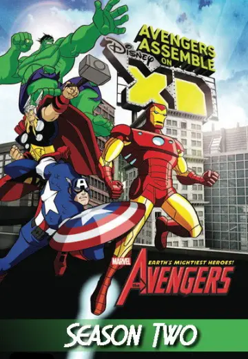 Poster for the TV series "The Avengers: Earth