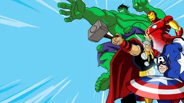 Backdrop for the TV series "The Avengers: Earth