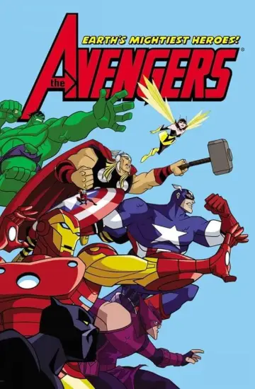 Poster for the TV series "The Avengers: Earth