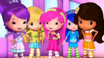Backdrop for the TV series "Strawberry Shortcake