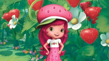 Backdrop for the TV series "Strawberry Shortcake