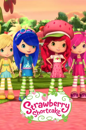 Poster for the TV series "Strawberry Shortcake