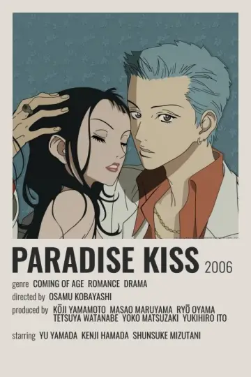 Poster for the TV series "Paradise Kiss" #1882511