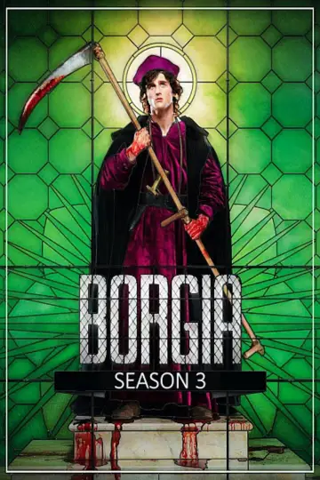 Poster for the TV series "Borgia" #1745416