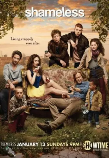 Poster for the TV series "Shameless" #1242342