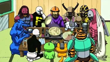 Backdrop for the TV series "Astro Fighter Sunred" #1449867