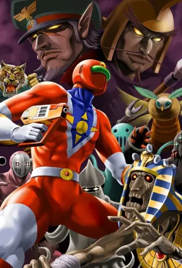 Astro Fighter Sunred Poster