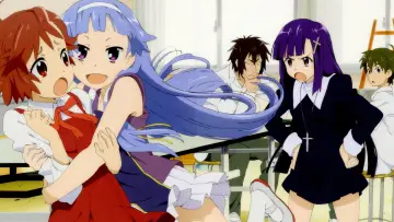 Backdrop for the TV series "Kannagi: Crazy Shrine Maidens" #1449793
