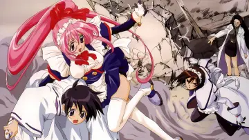 Backdrop for the TV series "Steel Angel Kurumi" #1818347