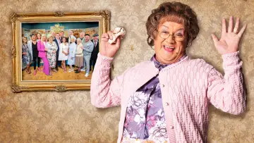 Backdrop for the TV series "Mrs Brown