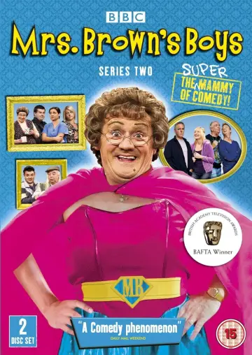 Poster for the TV series "Mrs Brown